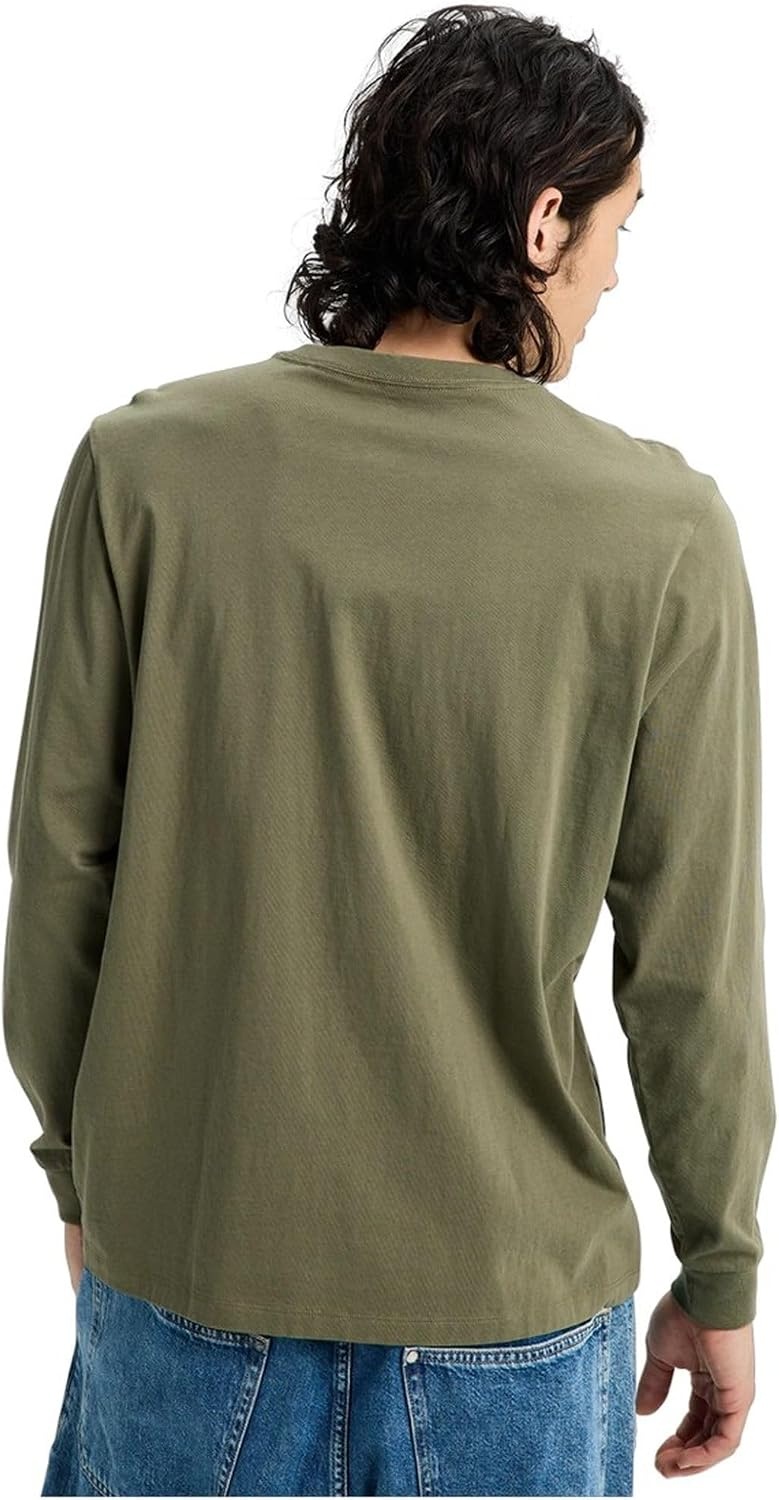 image:imageBurton BRTN Organic Cotton Long Sleeve Tee ShirtForest Moss