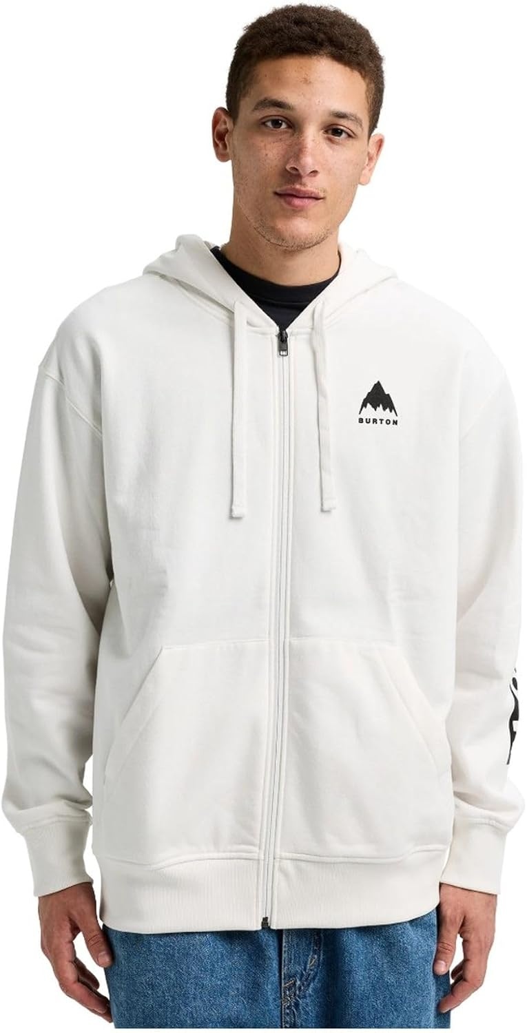 image:imageBurton Mens Elite Full Zip HoodieStout White