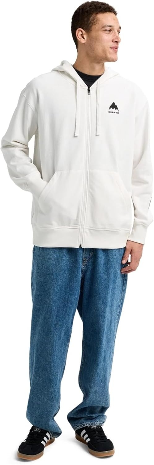 image:imageBurton Mens Elite Full Zip HoodieStout White