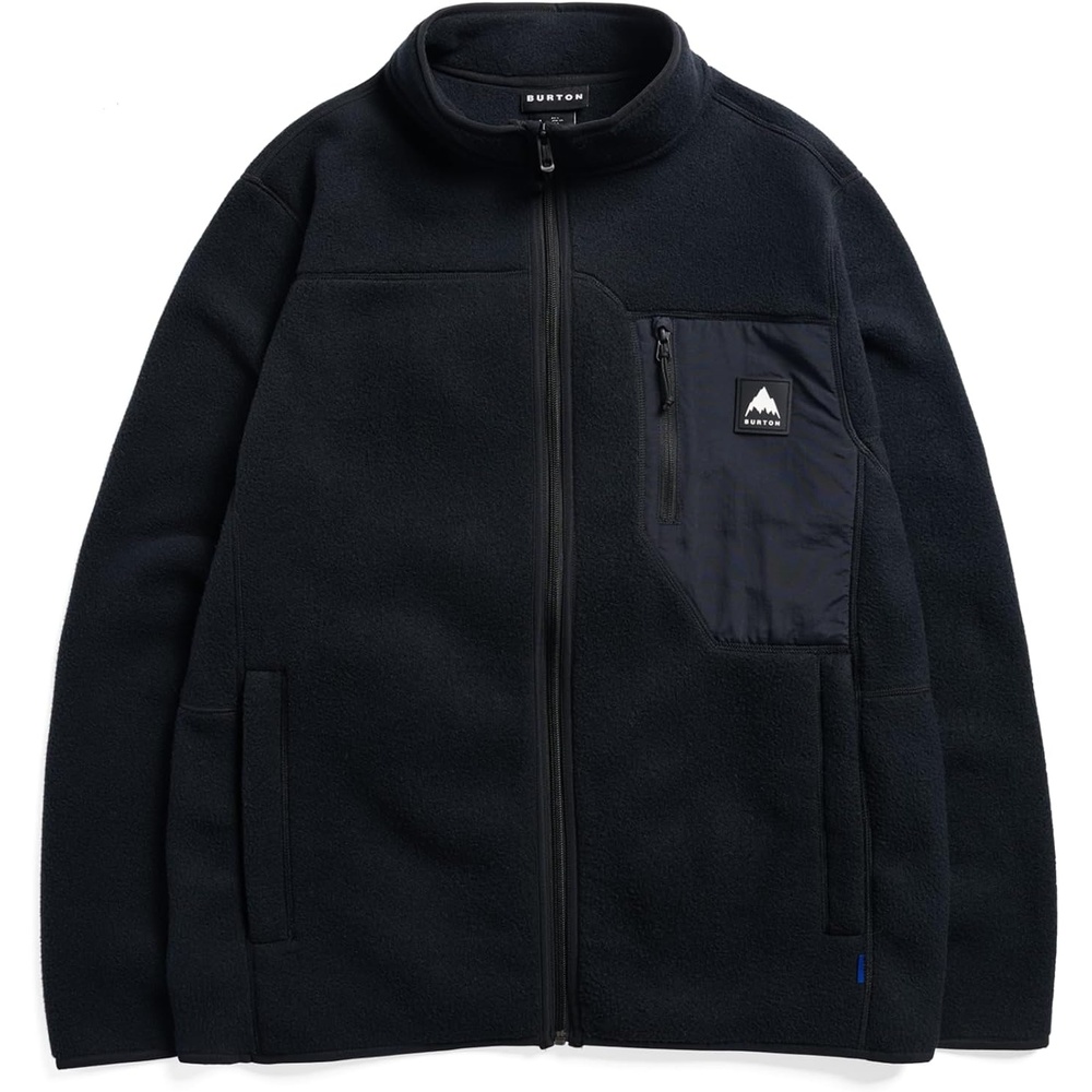 image:imageBurton Mens Mens Cinder Fullzip FleeceTrue Black