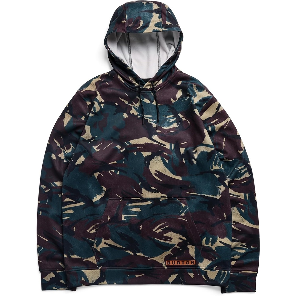 image:imageBurton Mens Oak Pullover Hoodie Seersucker Camo Large