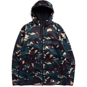 Burton Men’s Crown Weatherproof Water-Resistant Bonded Full-Zip Fleece(Seersucker Camo)