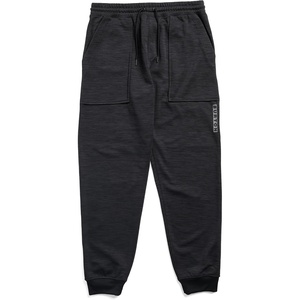 Burton Men’s Oak Fleece Pants, True Black Heather, Large
