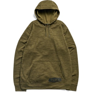 Burton Men’s Oak Pullover Hoodie, Dried Moss Htr, Large