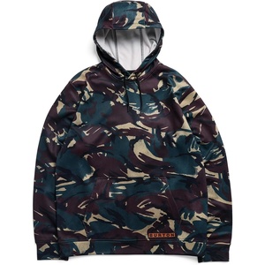 Burton Men’s Oak Pullover Hoodie, Seersucker Camo, Large