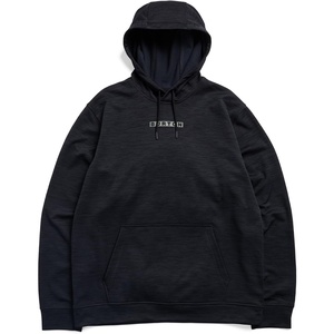 Burton Men’s Oak Pullover Hoodie, True Black Heather, Large