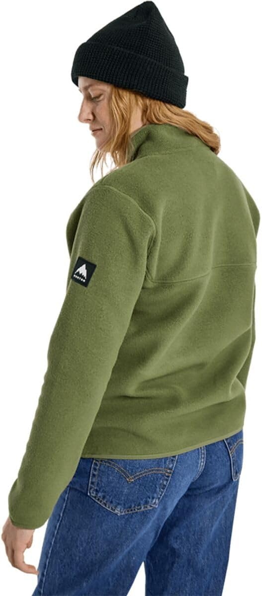 image:imageBurton unisexadult Womens Cinder Fleece PulloverForest Moss