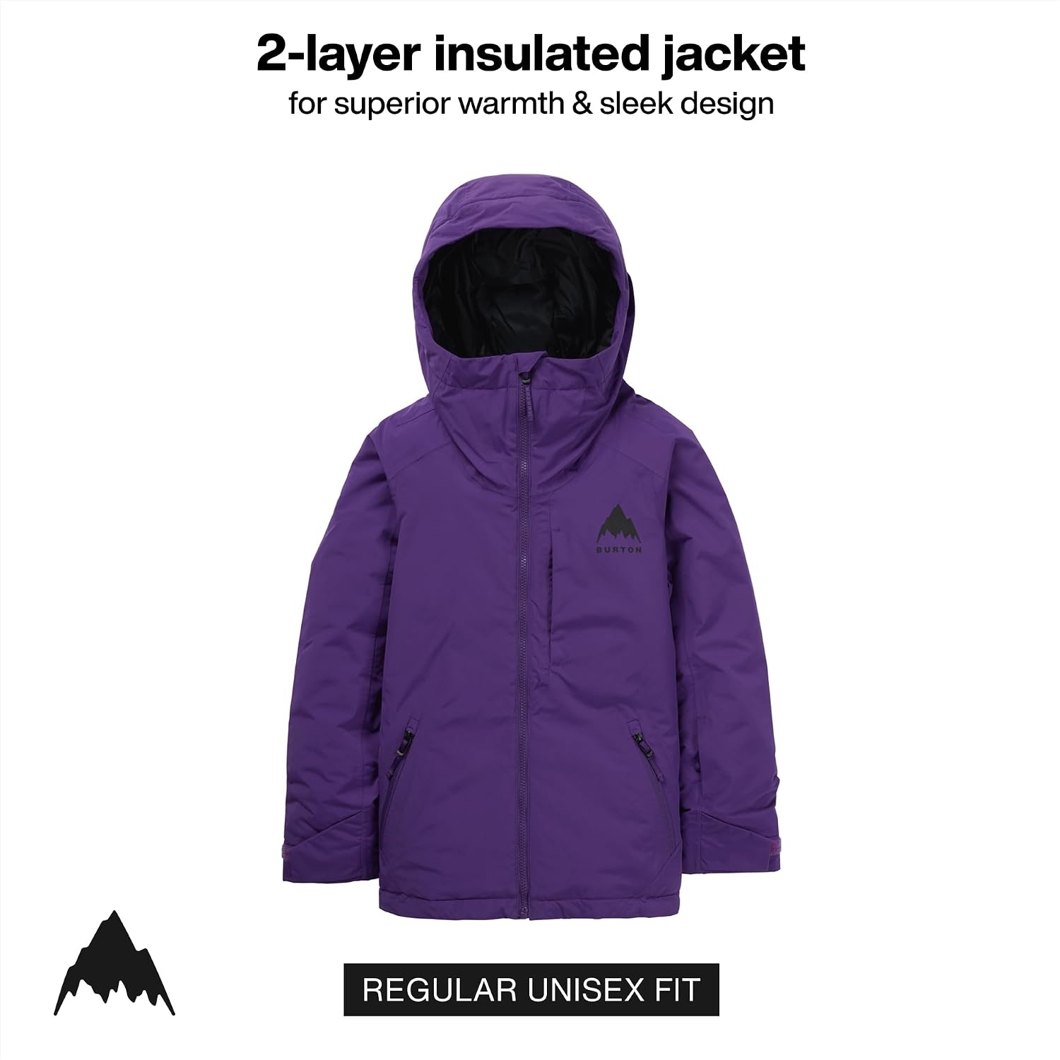 image:imageBurton Kids Hillslope 2Layer Insulated JacketImperial Purple