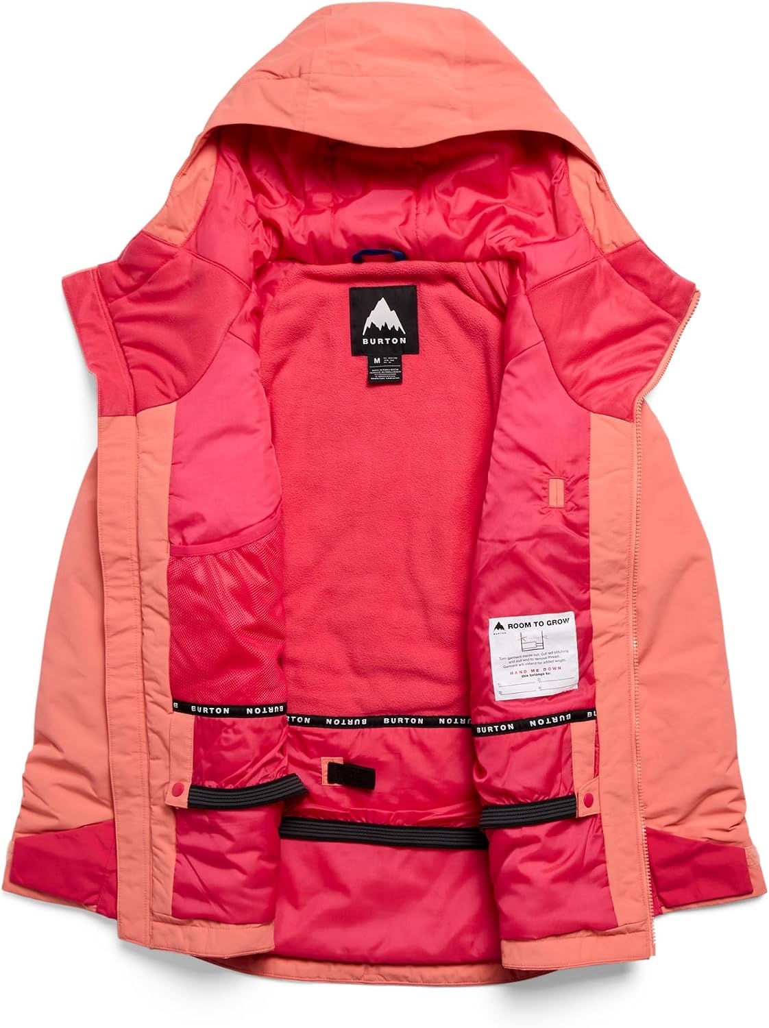 image:imageBurton Kids Hillslope 2Layer Insulated JacketPeach EchoAzalea Pink