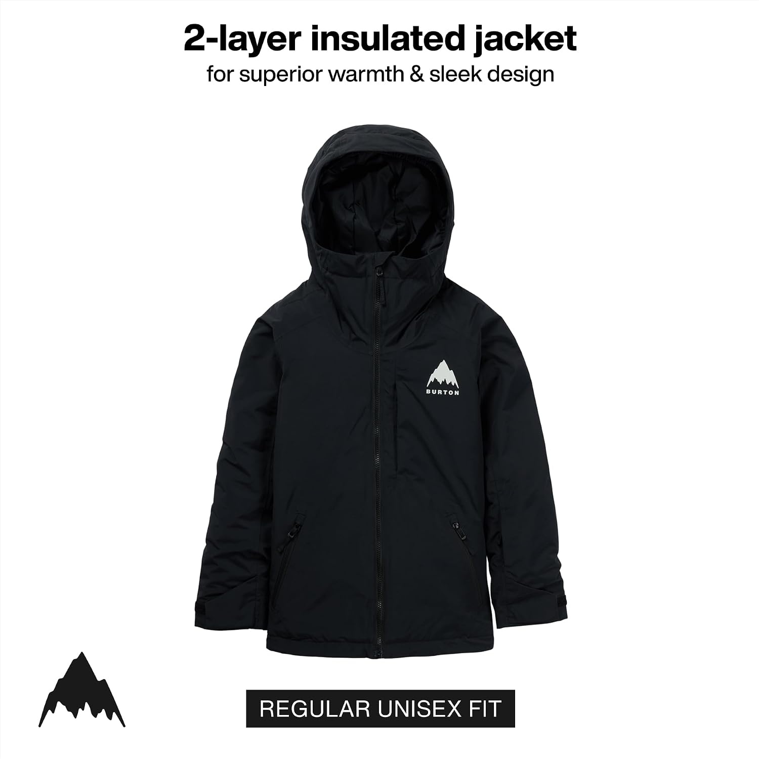 image:imageBurton Kids Hillslope 2Layer Insulated JacketTrue Black