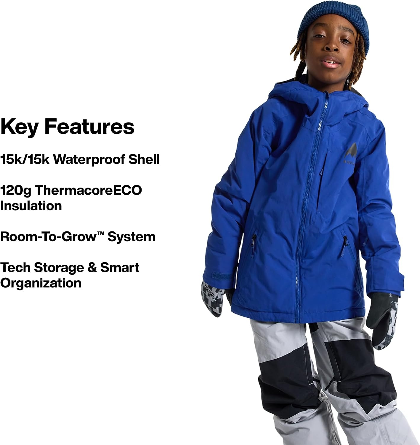 image:imageBurton Kids Hillslope 2Layer Insulated JacketWildcat Floral