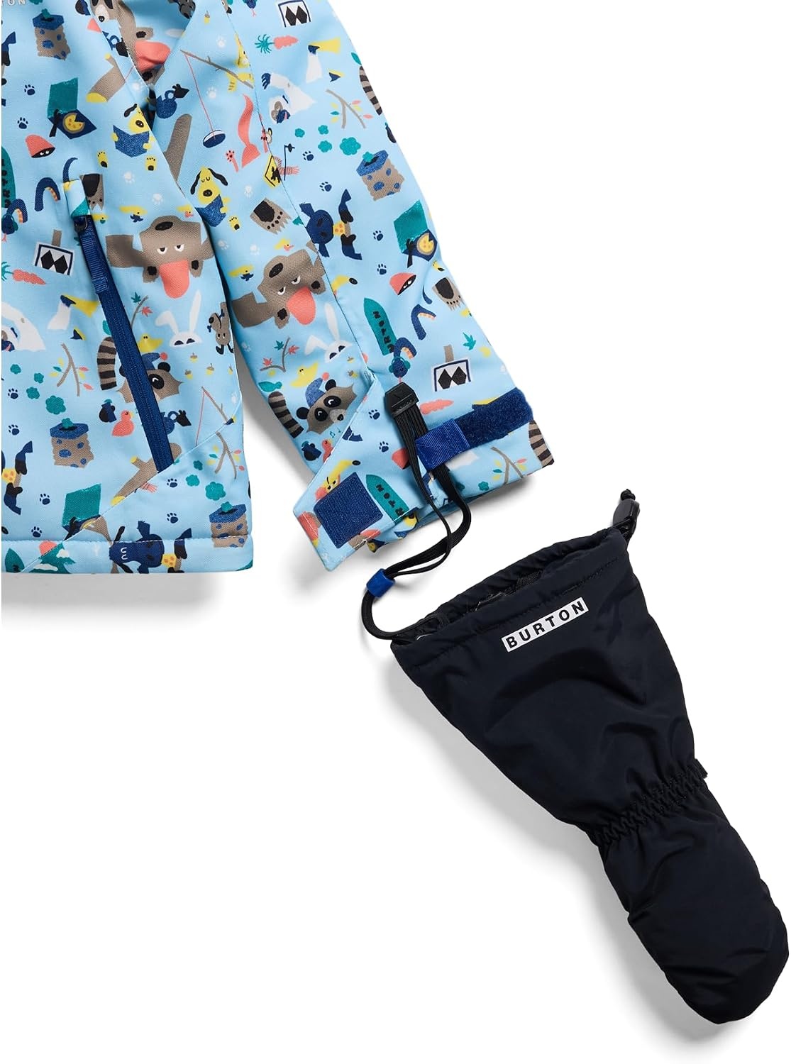 image:imageBurton Toddlers Hillslope 2Layer Insulated Jacket Waterproof Winter Coat for Boys amp Girls with Room to Grow SystemCritters