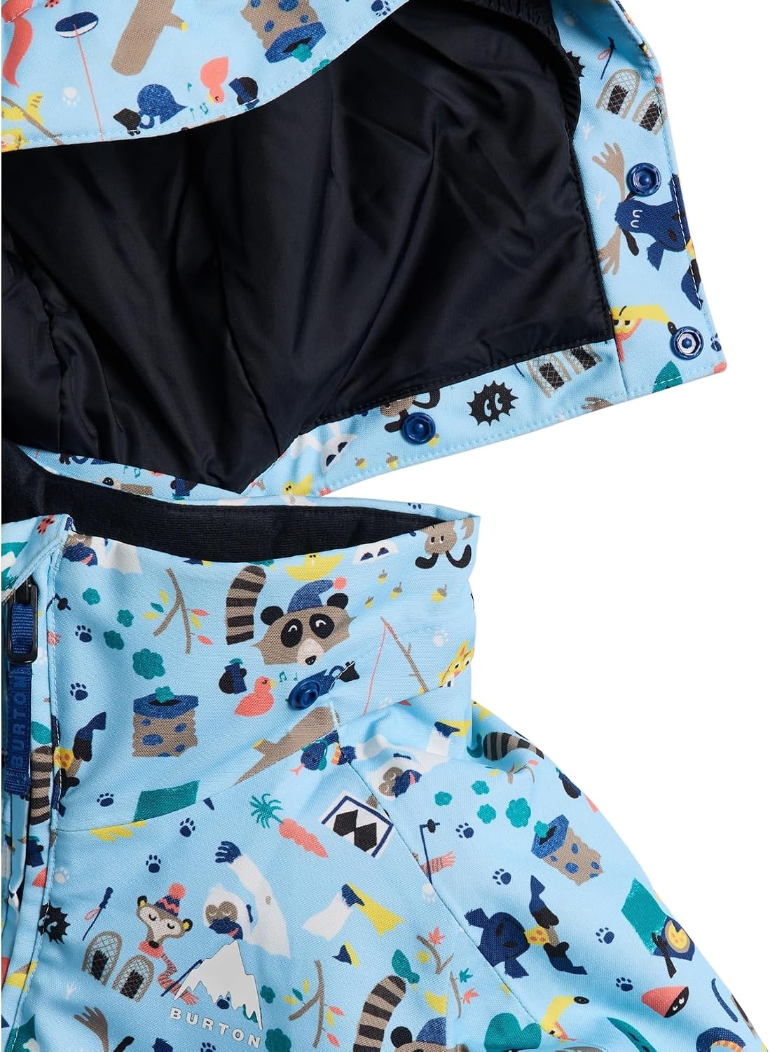 image:imageBurton Toddlers Hillslope 2Layer Insulated Jacket Waterproof Winter Coat for Boys amp Girls with Room to Grow SystemCritters
