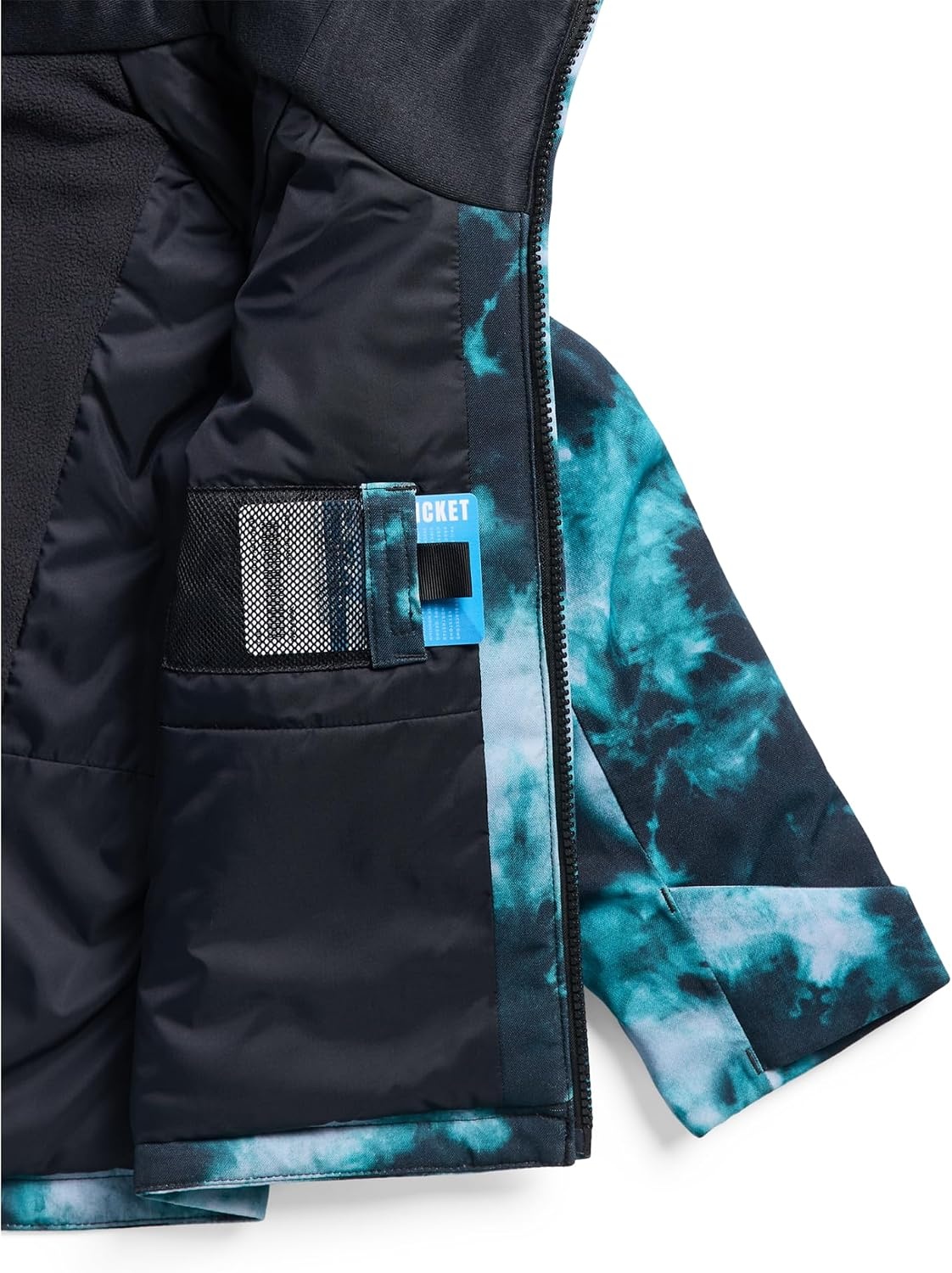 image:imageBurton Toddlers Hillslope 2Layer Insulated Jacket Waterproof Winter Coat for Boys amp Girls with Room to Grow SystemCrumple Dye