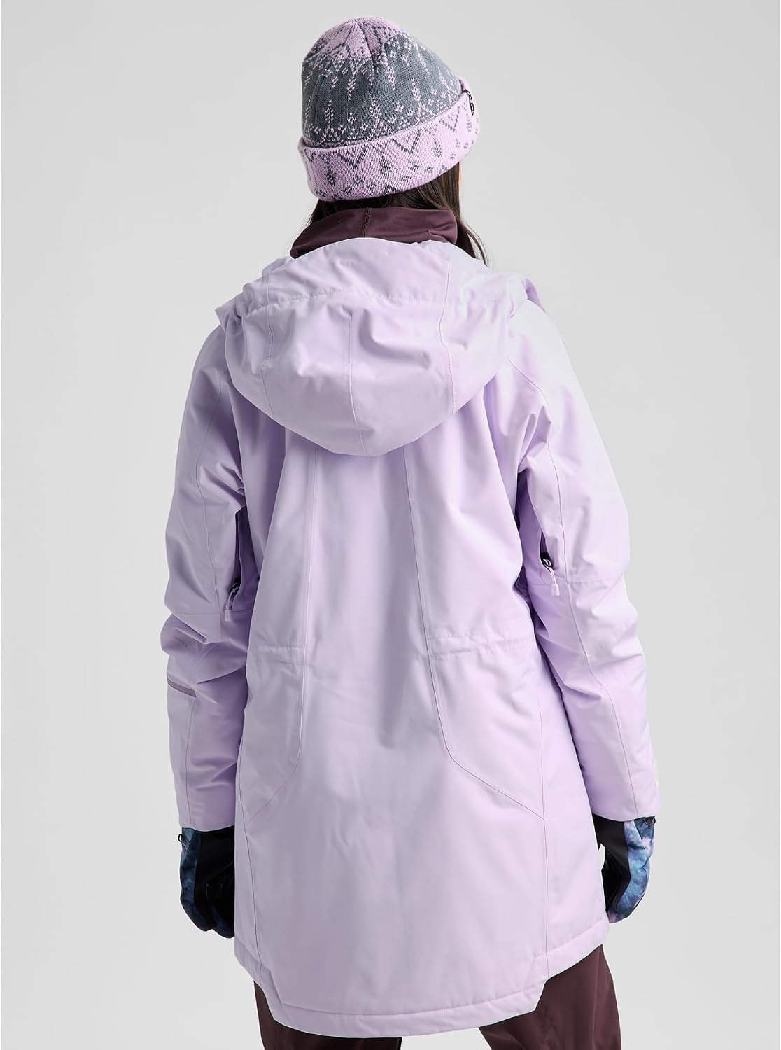 image:imageBurton Womens Reserve 2L Jacket True Black LMoondust Purple