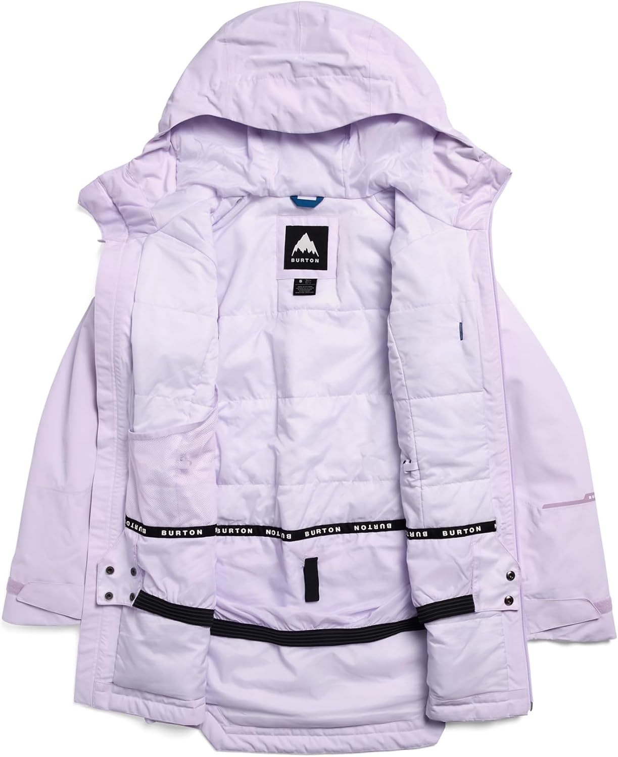 image:imageBurton Womens Reserve 2L Jacket True Black LMoondust Purple