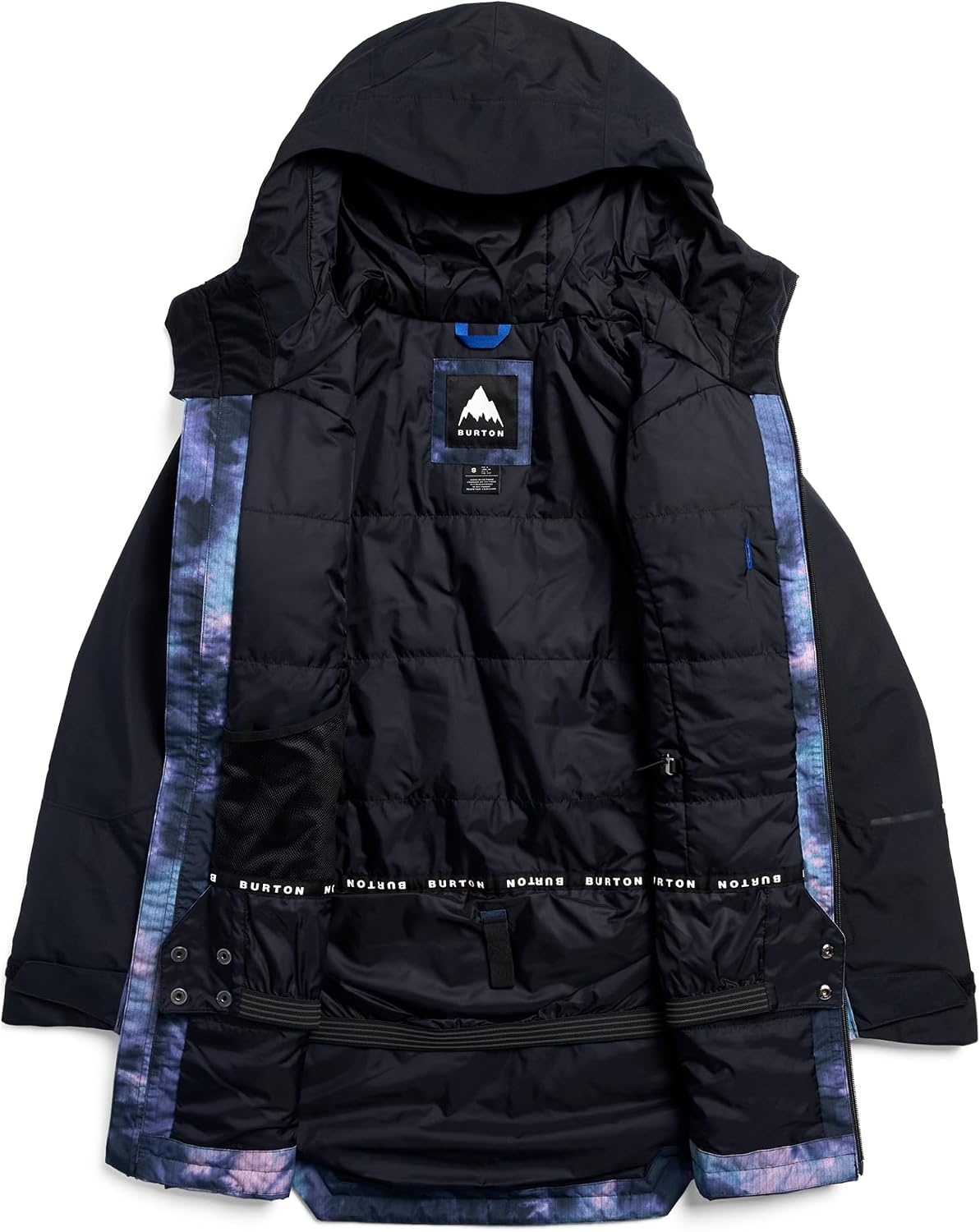image:imageBurton Womens Reserve 2L Jacket True Black LTrue BlackCrystal Dye