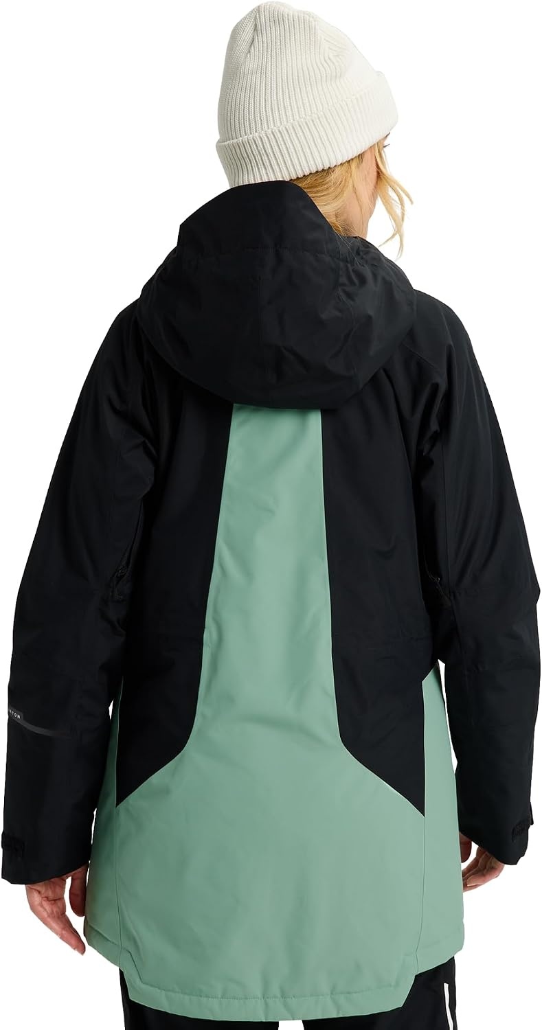 image:imageBurton Womens Reserve 2L Jacket True Black LTrue BlackSoft Sage