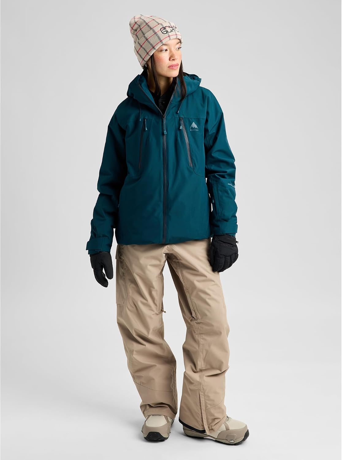 image:imageBurton Womens Reserve 2Layer 3in1 Jacket Waterproof Winter Snowboard Jacket with Removable Insulated Liner amp HoodAtlantic Teal