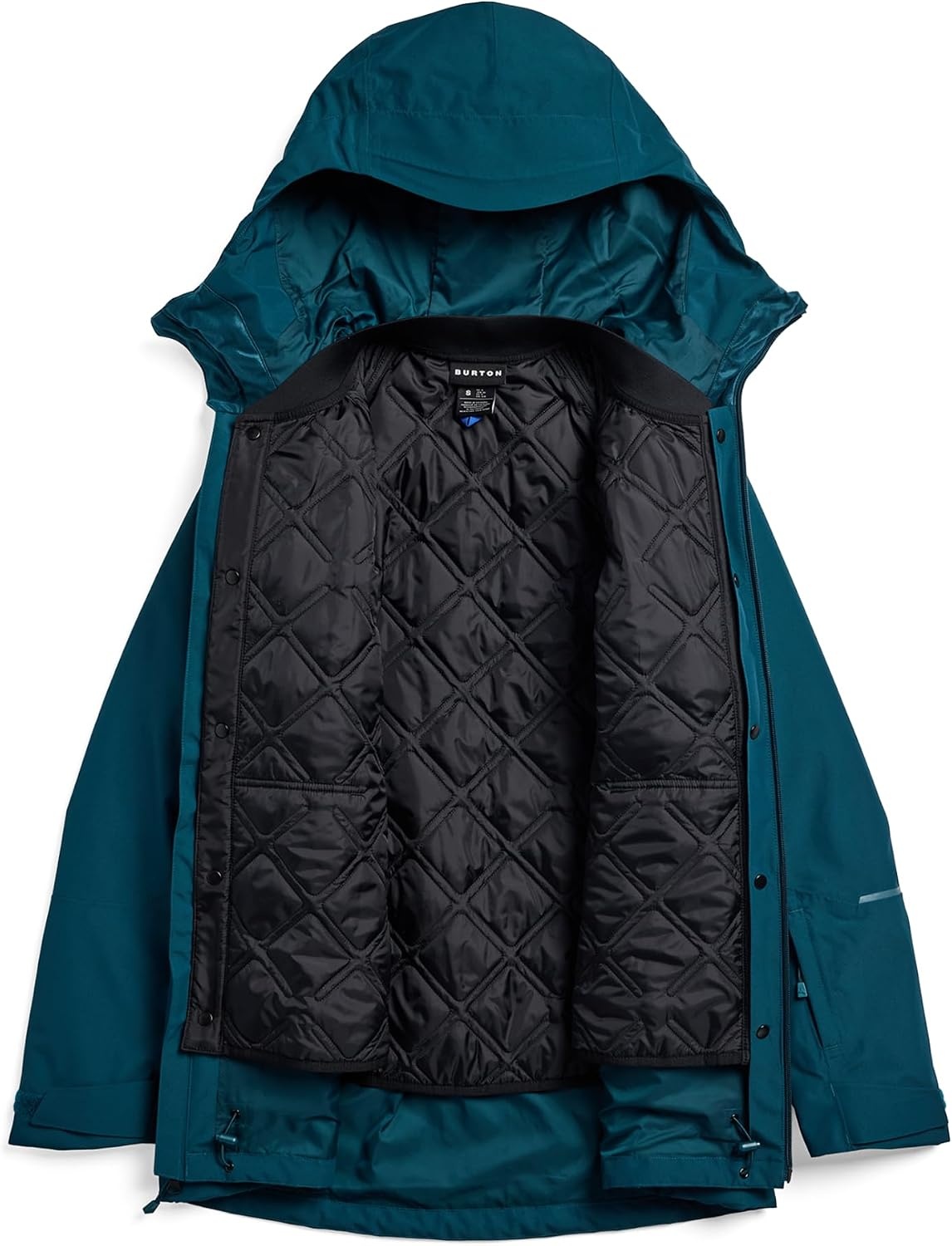 image:imageBurton Womens Reserve 2Layer 3in1 Jacket Waterproof Winter Snowboard Jacket with Removable Insulated Liner amp HoodAtlantic Teal