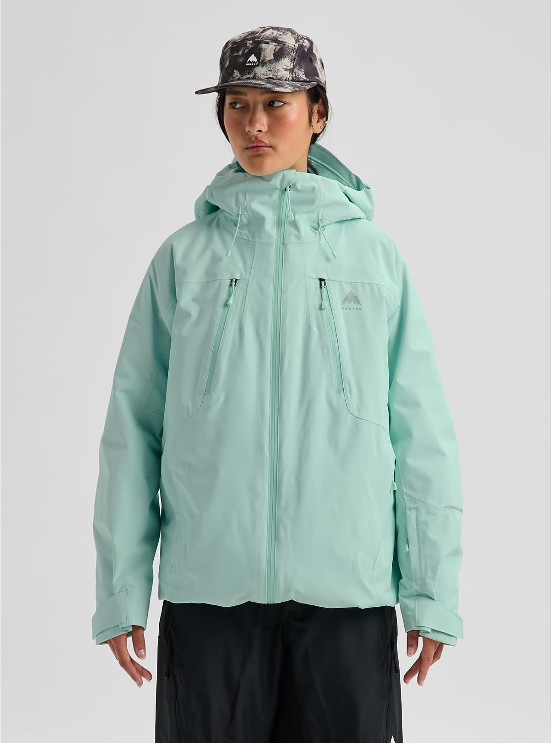 image:imageBurton Womens Reserve 2Layer 3in1 Jacket Waterproof Winter Snowboard Jacket with Removable Insulated Liner amp HoodSpring Frost