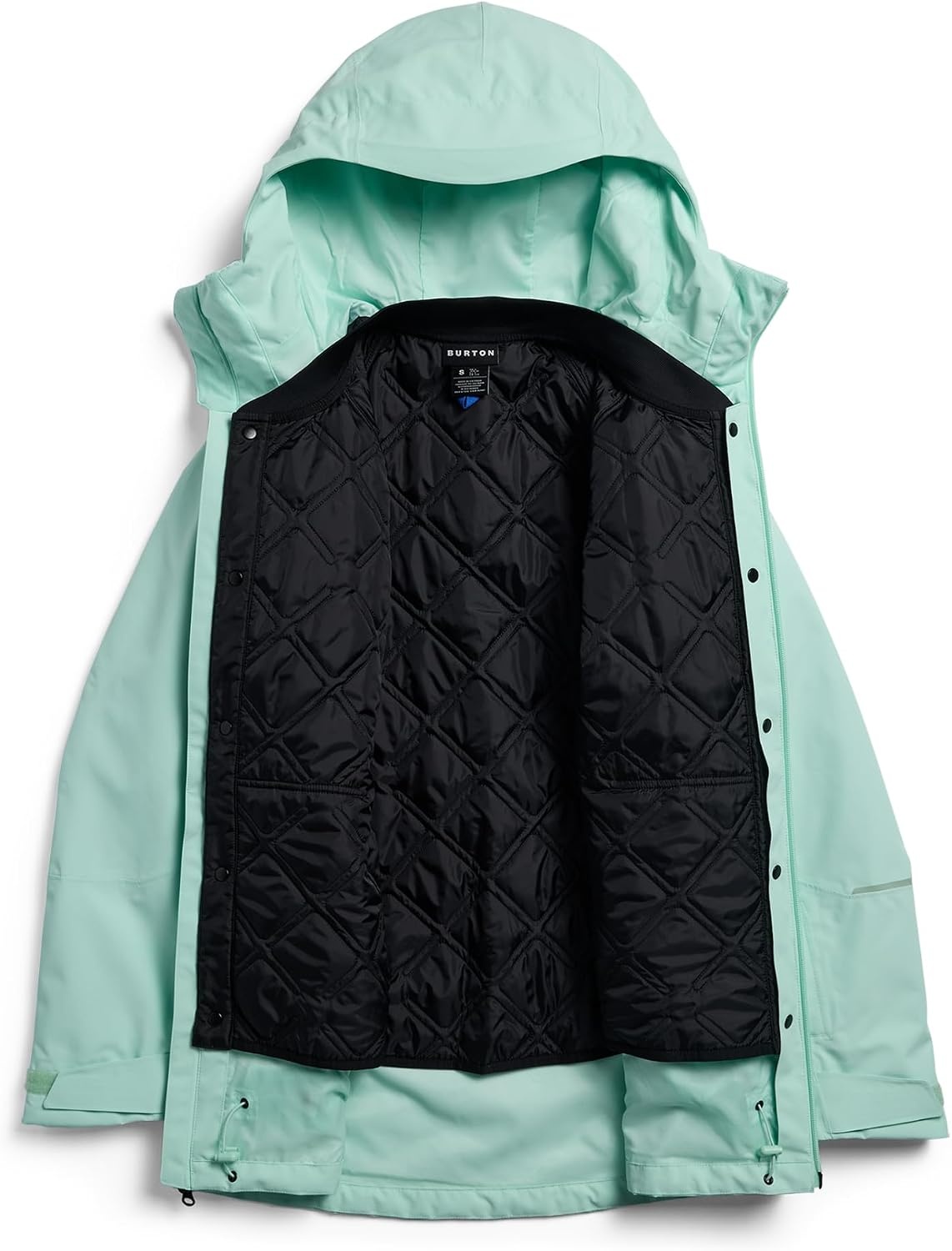 image:imageBurton Womens Reserve 2Layer 3in1 Jacket Waterproof Winter Snowboard Jacket with Removable Insulated Liner amp HoodSpring Frost