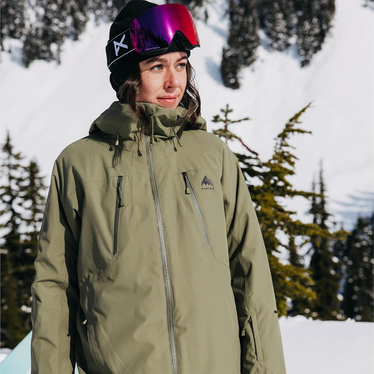 image:imageBurton Womens Reserve 2Layer 3in1 Jacket Waterproof Winter Snowboard Jacket with Removable Insulated Liner amp HoodTrue Black