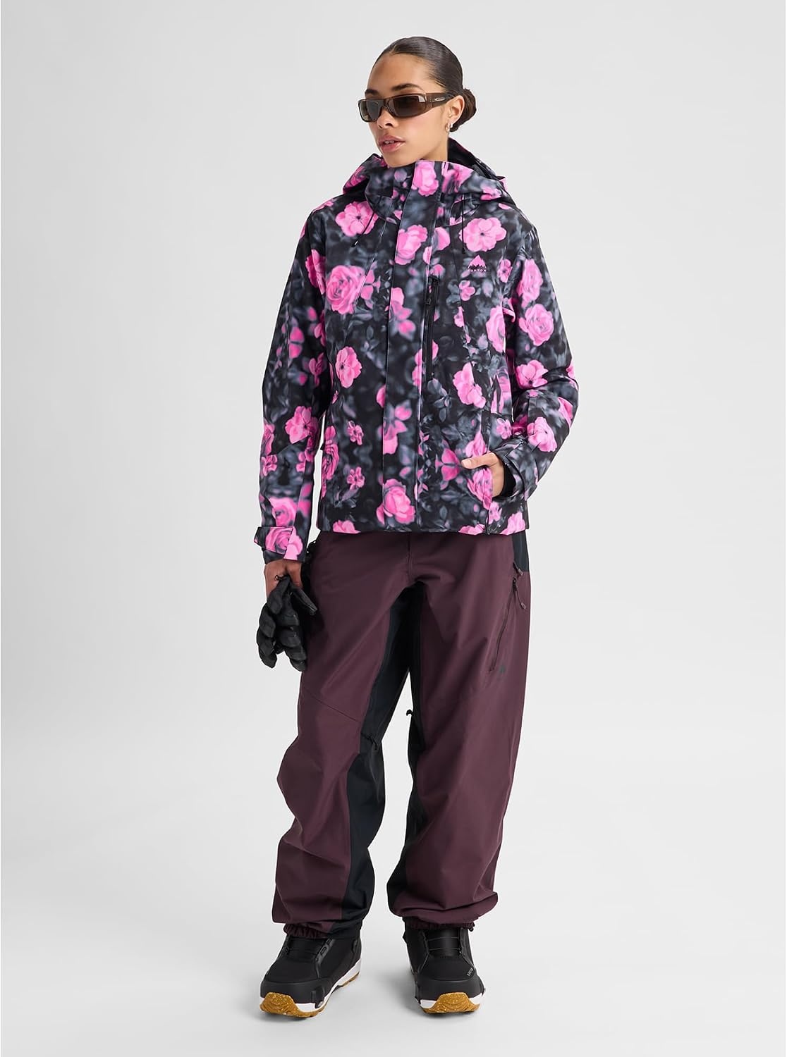 image:imageWomens Reserve 2L Insulated Stretch Slim Jacket Shockwave Floral XSmall