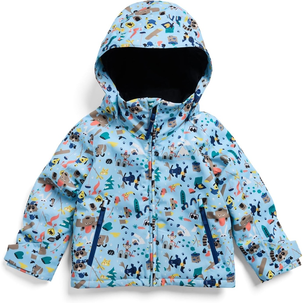 image:imageBurton Toddlers Hillslope 2Layer Insulated Jacket  Waterproof Winter Coat for Boys amp Girls with Room to Grow SystemCritters