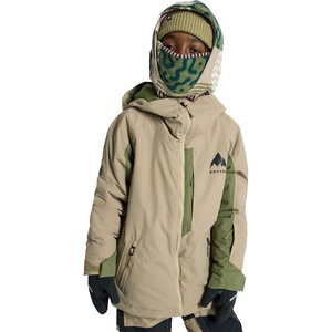 Burton Kids’ Hillslope 2-Layer Insulated Jacket(Summit Taupe/Forest Moss)