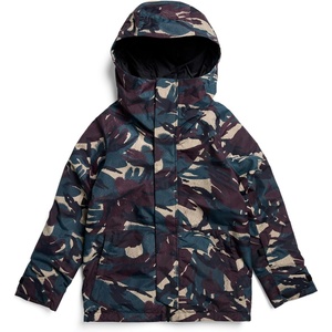 Burton Kids’ Skimmer 2L Jacket, Seersucker Camo, Small