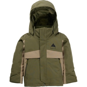 Burton Toddlers’ Ascutney 2-Layer Insulated Jacket – Waterproof Winter Coat for Boys & Girls with Room to Grow System(Forest Moss/Summit Taupe)
