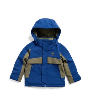Burton Toddlers’ Ascutney 2-Layer Insulated Jacket – Waterproof Winter Coat for Boys & Girls with Room to Grow System(Twilight Blue/Forest Moss)