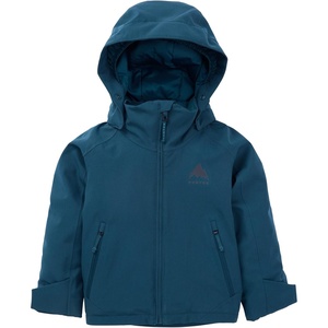 Burton Toddlers’ Hillslope 2-Layer Insulated Jacket – Waterproof Winter Coat for Boys & Girls with Room to Grow System(Deep Emerald)