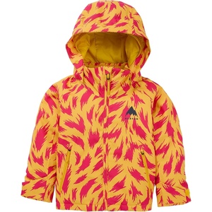 Burton Toddlers’ Hillslope 2-Layer Insulated Jacket – Waterproof Winter Coat for Boys & Girls with Room to Grow System(Fur Goldenrod)