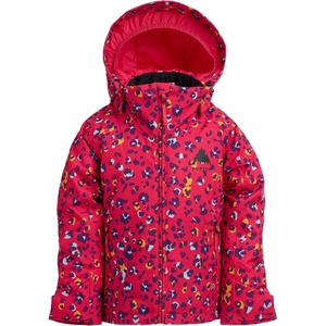 Burton Toddlers’ Hillslope 2-Layer Insulated Jacket – Waterproof Winter Coat for Boys & Girls with Room to Grow System(Wildcat Floral)