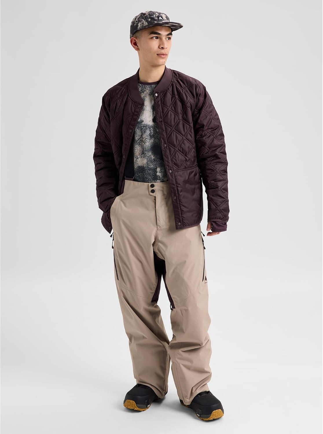 image:imageBurton Mens Reserve 2L 3In1 PantsBear Hug BrownSummit Taupe