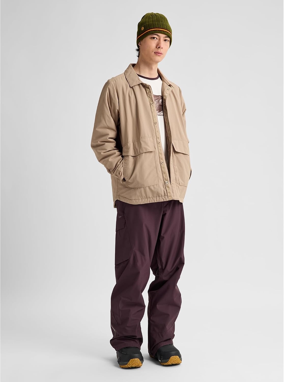 image:imageBurton Mens Reserve 2L Pants Bear Hug Brown Large
