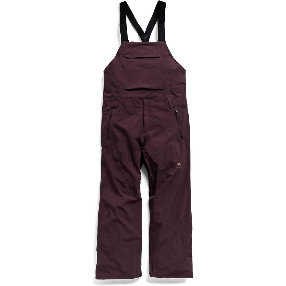 image:imageBurton Mens Reserve 2Layer Bib Pants Waterproof Winter Snowboard Bib Pants Perfect for LayeringBear Hug Brown