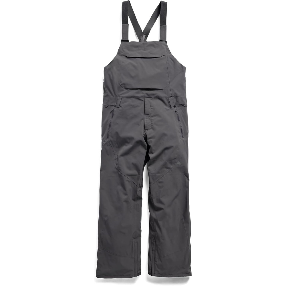 image:imageBurton Mens Reserve 2Layer Bib Pants Waterproof Winter Snowboard Bib Pants Perfect for LayeringGotham Gray