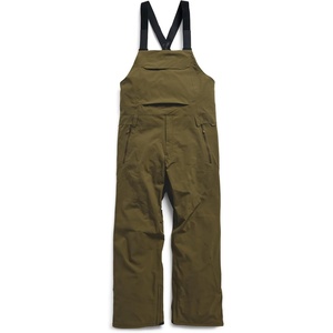 Burton Men’s Reserve 2-Layer Bib Pants – Waterproof Winter Snowboard Bib Pants – Perfect for Layering(Dried Moss)