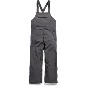Burton Men’s Reserve 2-Layer Bib Pants – Waterproof Winter Snowboard Bib Pants – Perfect for Layering(Gotham Gray)