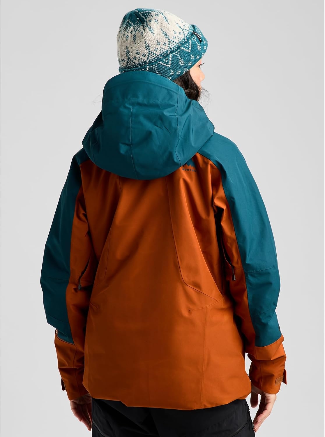 image:imageBurton Womens Reserve GORETEX 2L Insulated Jacket Atlantic TealSpiced Chai XLarge