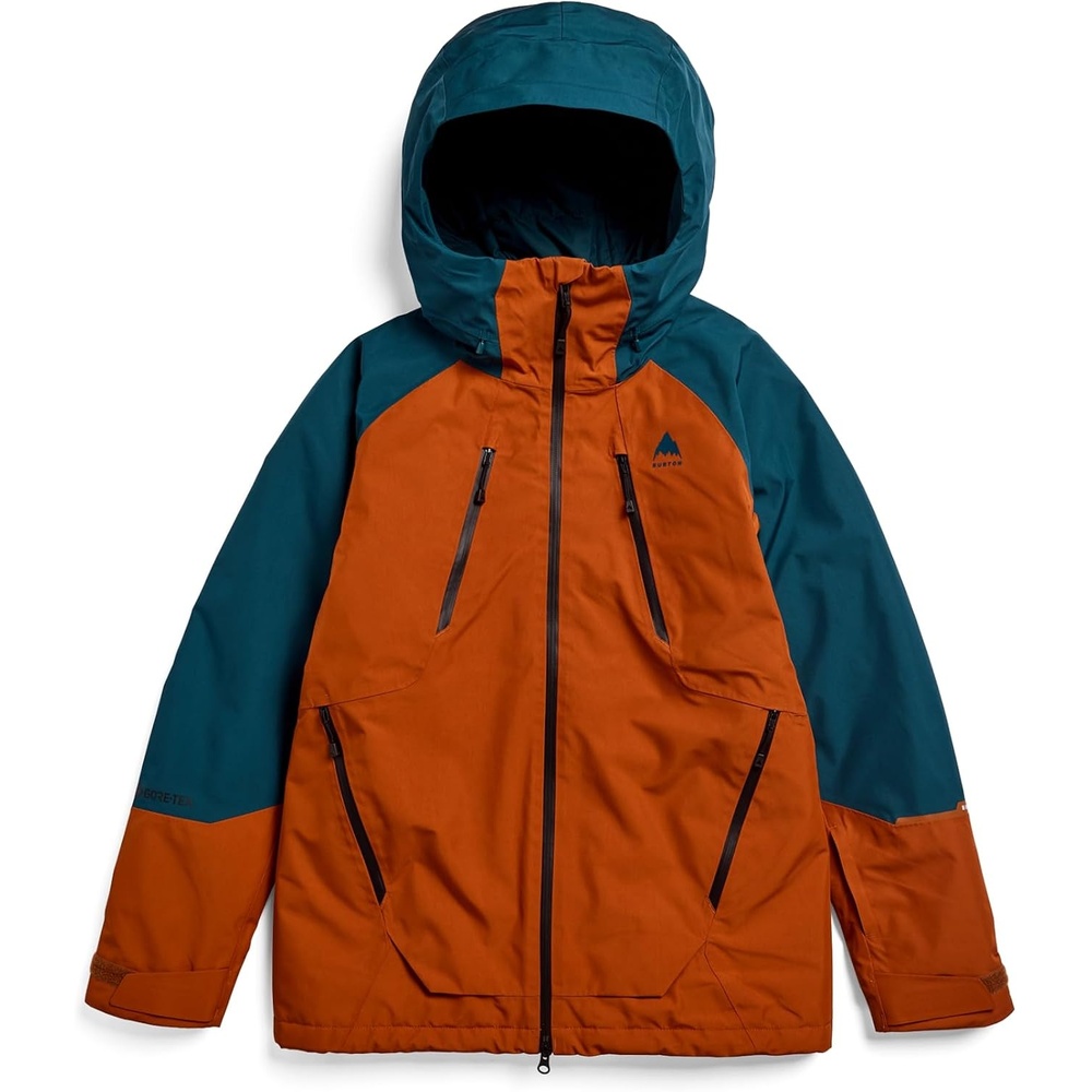 image:imageBurton Womens Reserve GORETEX 2L Insulated Jacket Atlantic TealSpiced Chai XLarge