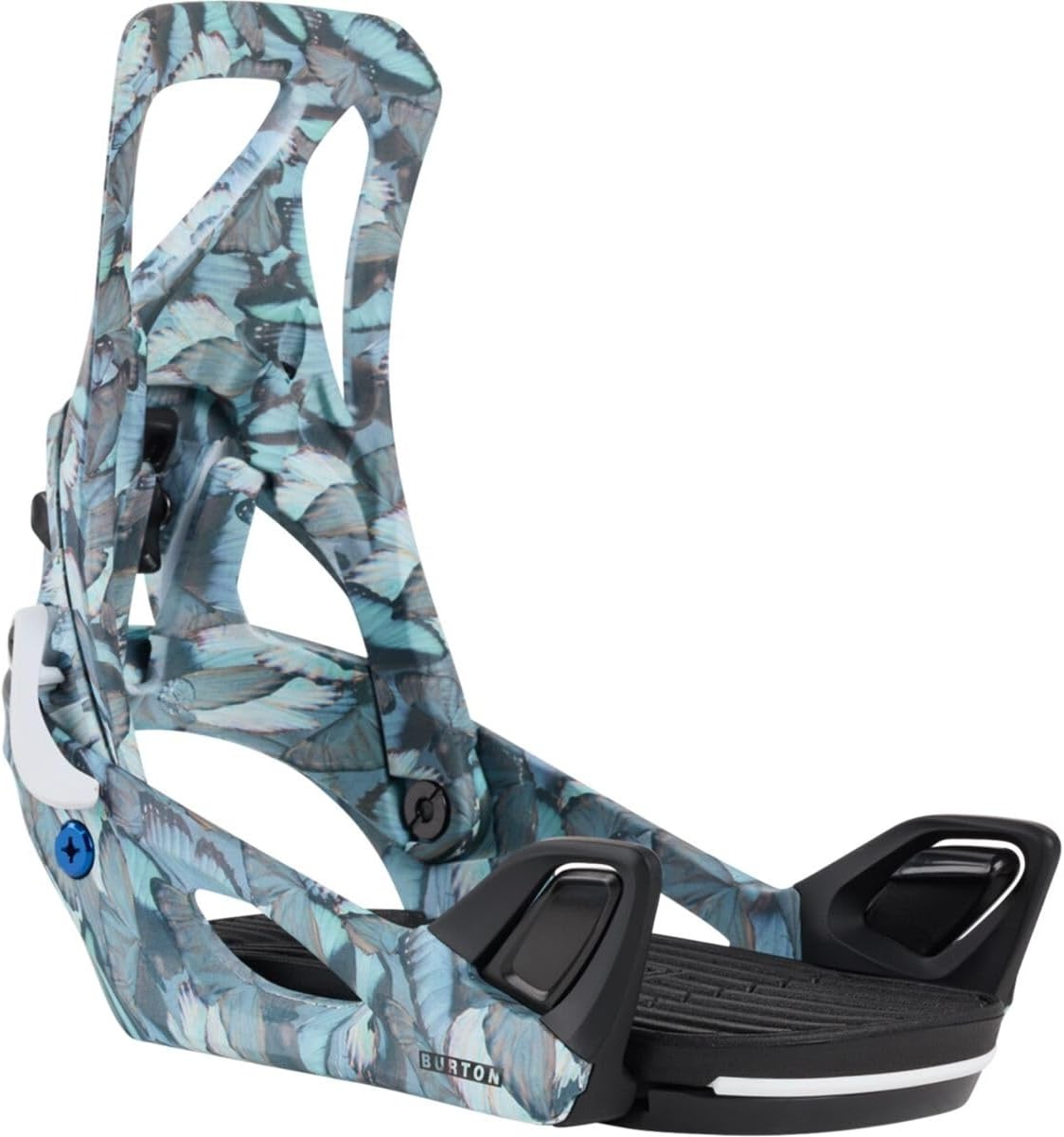 image:imageBurton Womens Step On ReFlex Snowboard BindingsBlue Butterflies