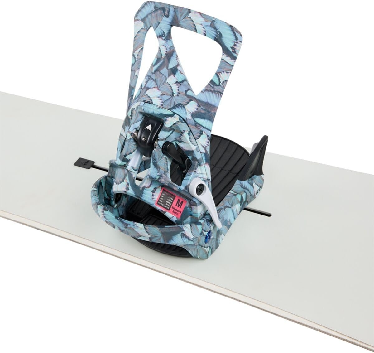 image:imageBurton Womens Step On ReFlex Snowboard BindingsBlue Butterflies