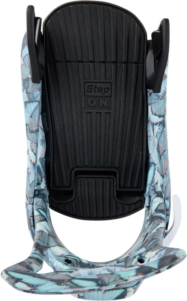image:imageBurton Womens Step On ReFlex Snowboard BindingsBlue Butterflies