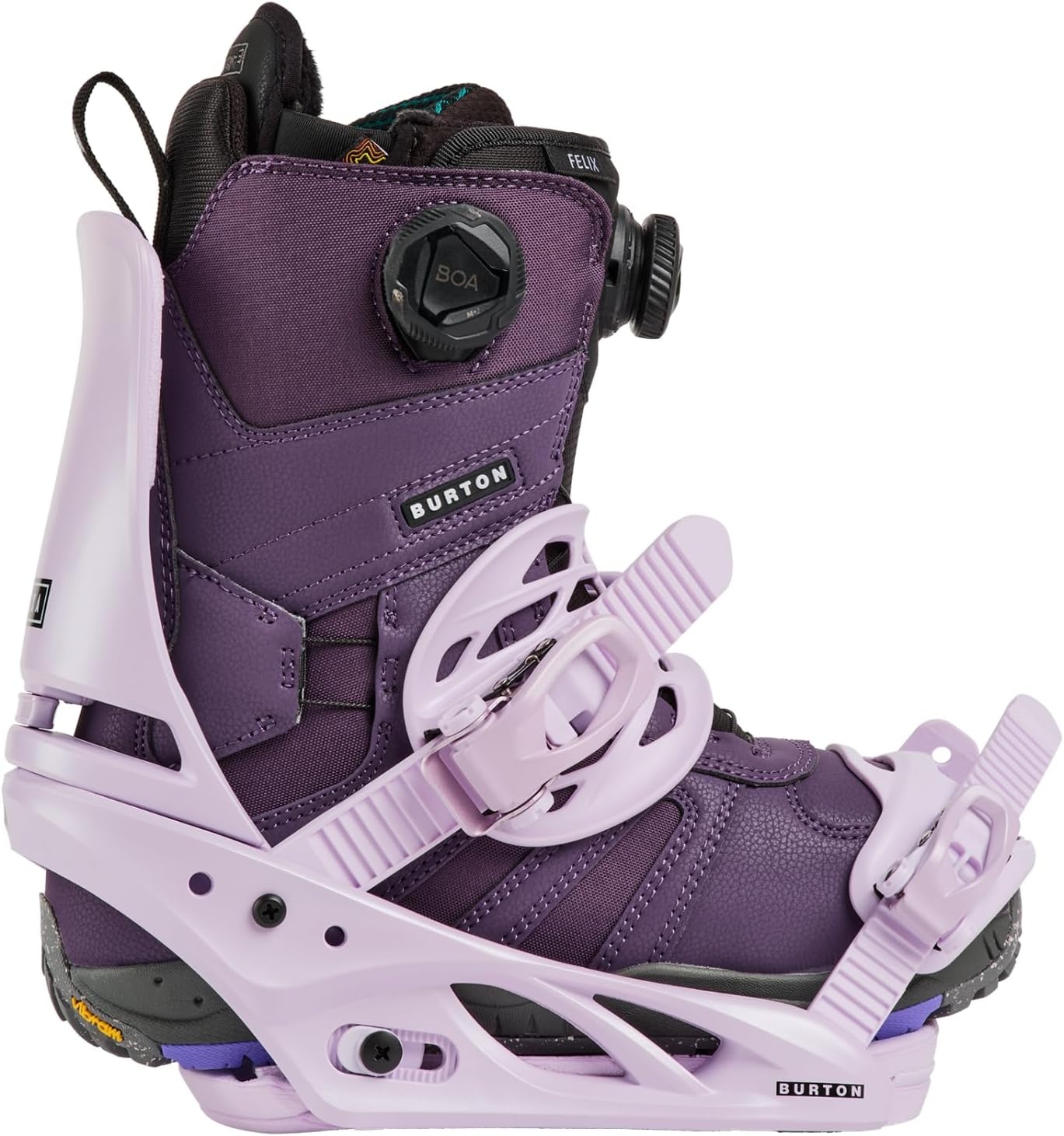 image:imageWomens Burton Lexa ReFlex Snowboard BindingsMoondust Purple