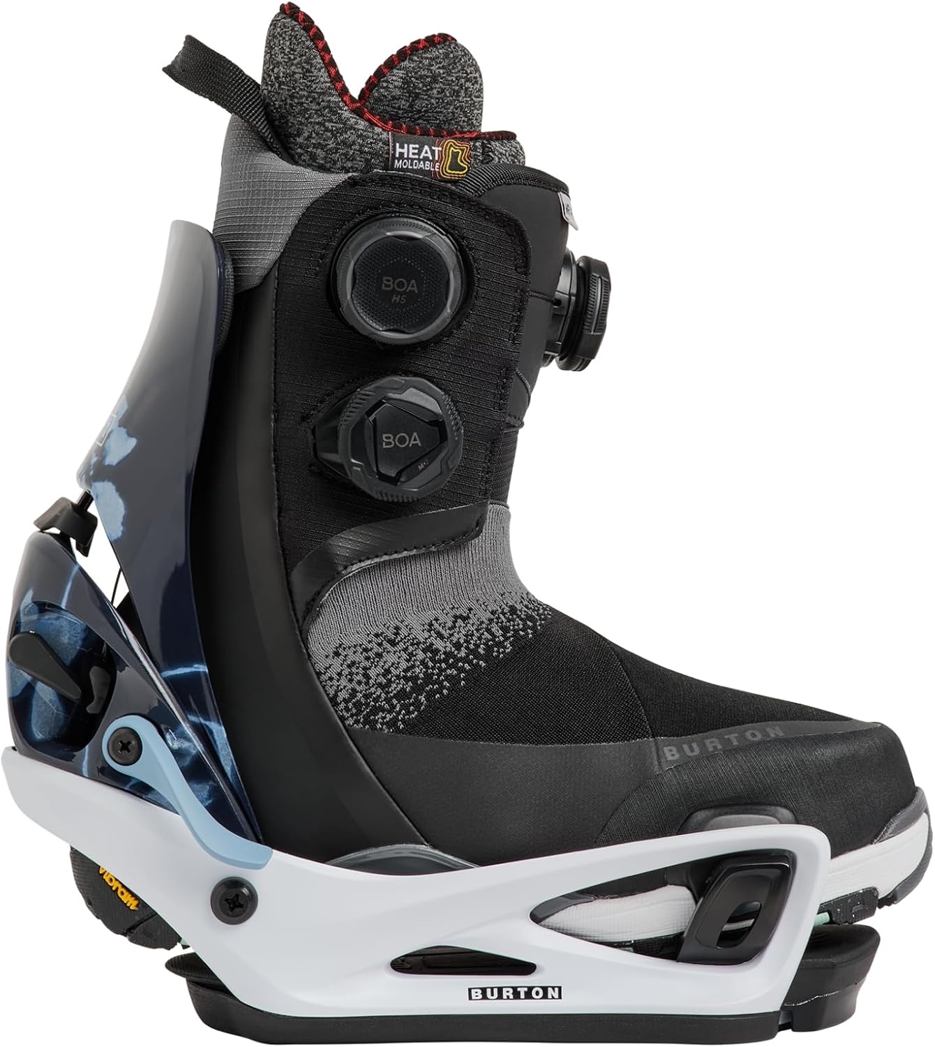 image:imageWomens Step On Lexa X Snowboard Bindings Cyanotype FloralWhite Medium