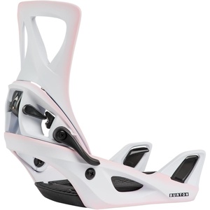 Burton Womens’ Step On Re:Flex Snowboard Bindings(Pink Outline)